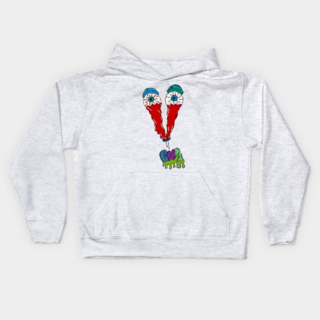 Dry Eyes Kids Hoodie by CAMx